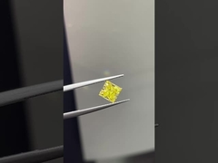 1.5ct Lab Growm Diamond Princess Cut CVD Amarelo Intenso VS1 2EX N IGI∙ LG627479402