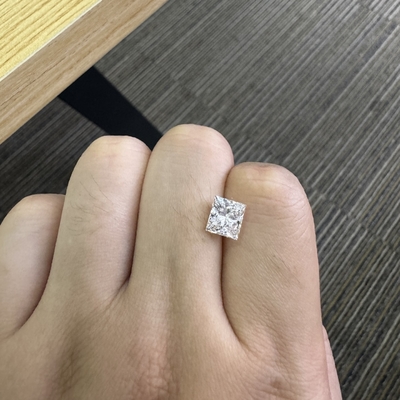 comprar 2.06CT F VS2 EX VG CVD Laboratório Produzido Diamantes Princess Brillant Cut online manufacture