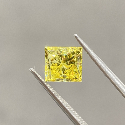 comprar VVS2 2.14ct Laboratório Criado Canário Diamante CVD HPHT Diamante OEM online manufacture