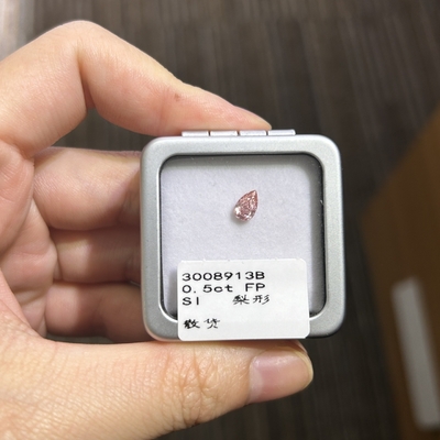 comprar 0.5ct VS1 Claridade Rosa Branca Crescido em Laboratório Diamant Pear Cut online manufacture