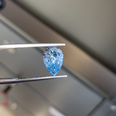 comprar Fancy VIVID Blue VS2 2EX N IGI Pear Shape Lab Diamond 2.11ct online manufacture