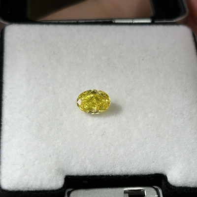 comprar 1.18ct Corte oval HPHT Laboratório Diamantes Fantástico Amarelo Vivo VVS2 2VG N Certificado IGI online manufacture
