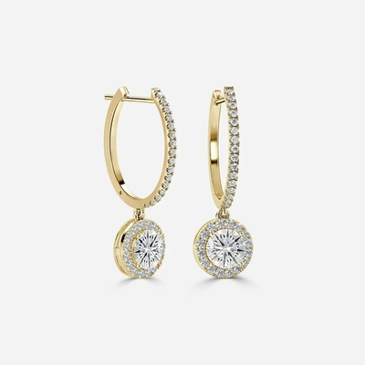 comprar 1.4 Carats Laboratório Criado Diamant Hoop brincos VVS Claridade HPHT Pear Cut online manufacture