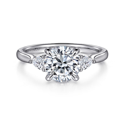 comprar Anéis de diamante de corte redondo de diamantes cultivados em laboratório 18K 14K 10K 9K Platina online manufacture