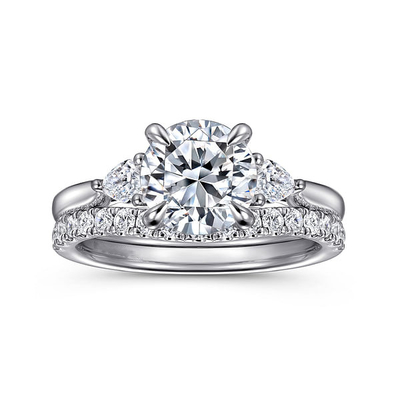 comprar Lab Diamond Wedding Band VVS Clarity HPHT Round Cut Lab Grown Diamond Ring Anel de casamento de diamantes online manufacture