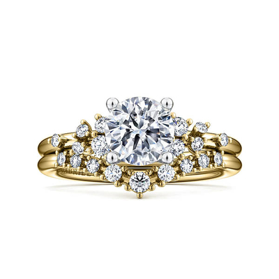 comprar Lab Diamond Wedding Band VVS Clarity HPHT Round Cut Lab Grown Diamond Ring Anel de casamento de diamantes online manufacture