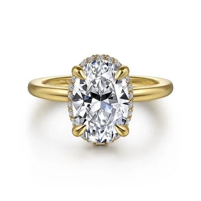 comprar Anel de casamento de diamante de laboratório ouro VVS Claridade HPHT corte oval Anel de diamante de laboratório online manufacture