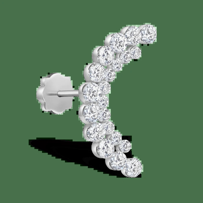 comprar 0.73 quilates Laboratório Criado Diamante Loop brincos VVS Claridade HPHT Redondo Corte online manufacture