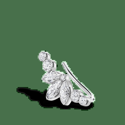 comprar 0.67 quilates Laboratório Criado Diamante Loop brincos VVS Claridade HPHT Marquee Cut online manufacture
