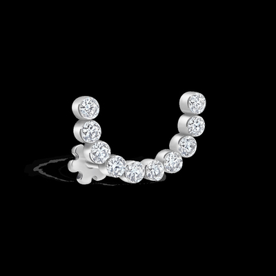 comprar 0.16 Carats Laboratório Criado Diamond Hoop brincos VVS Claridade HPHT Redondo Corte online manufacture