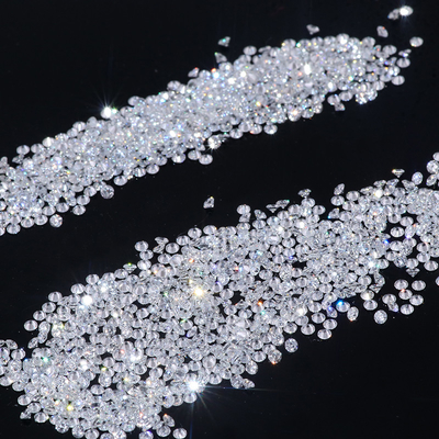DEF Cor VVS Claridade de laboratório Crescido em forma de diamante 4 a 6,2 mm 0,28 a 0,98 ct Branco Forma redonda