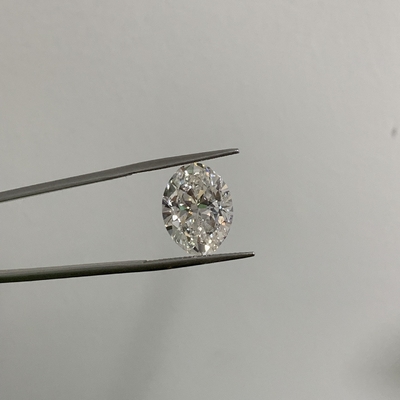 10.1ct Fabricação de diamantes de corte oval F VVS1 2EX N IGI