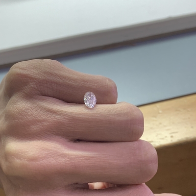1.03 quilates VVS1 E Diamante cortado em laboratório Forma oval Certificado IGI