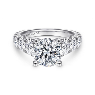18K 14K 10K 9K Platina de Laboratório Crescido Diamante Banda de Casamento VVS Claridade HPHT Anel de Corte Redondo