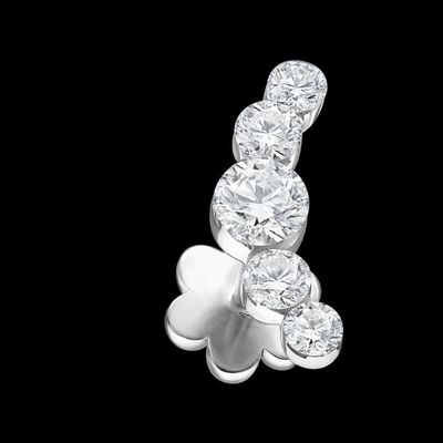 Lab Diamond Wedding Band VVS Clarity HPHT Round Cut Lab Grown Diamond Ring Anel de casamento de diamantes